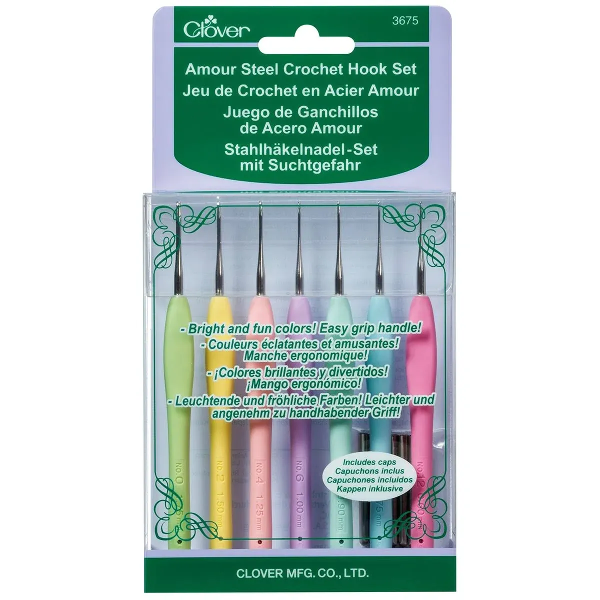 Jeu de crochet en acier Amour - 3675