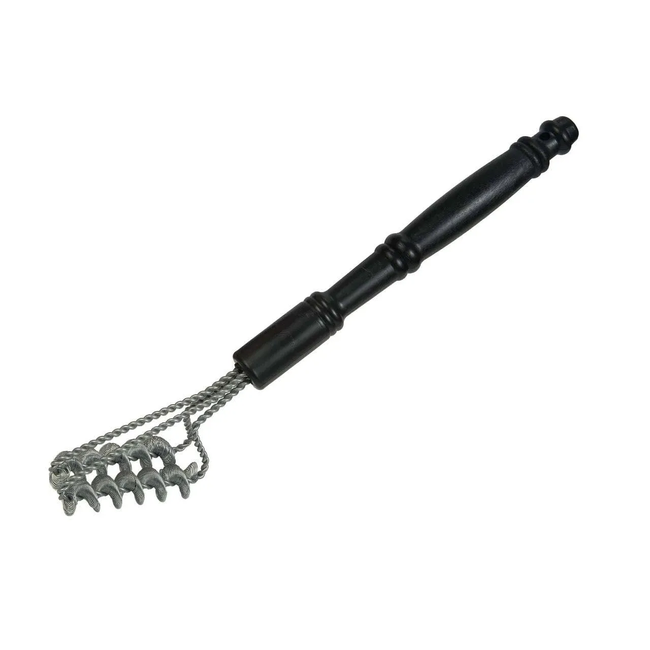 Stainless Steel Grate Valley Bristle-Free Double Helix Grill Cleaning Brush