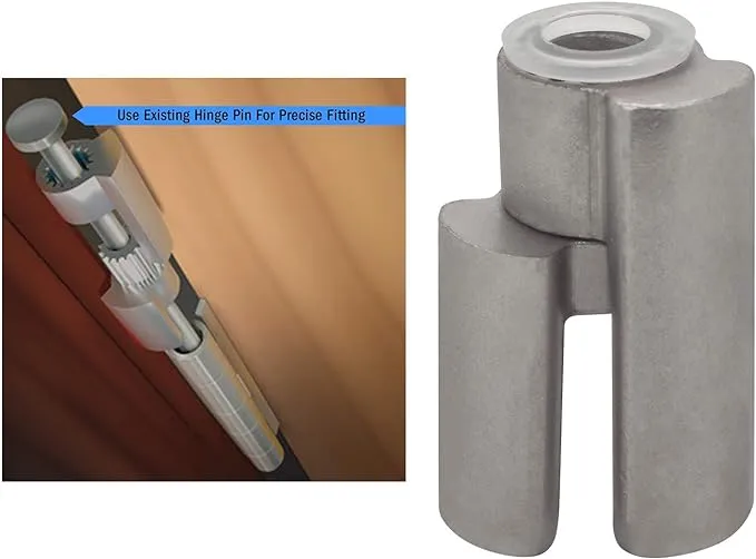 Nuk3y Door Saver 3 III Hinge Pin Stop for Residential Doors Fits All 3" to 4-...
