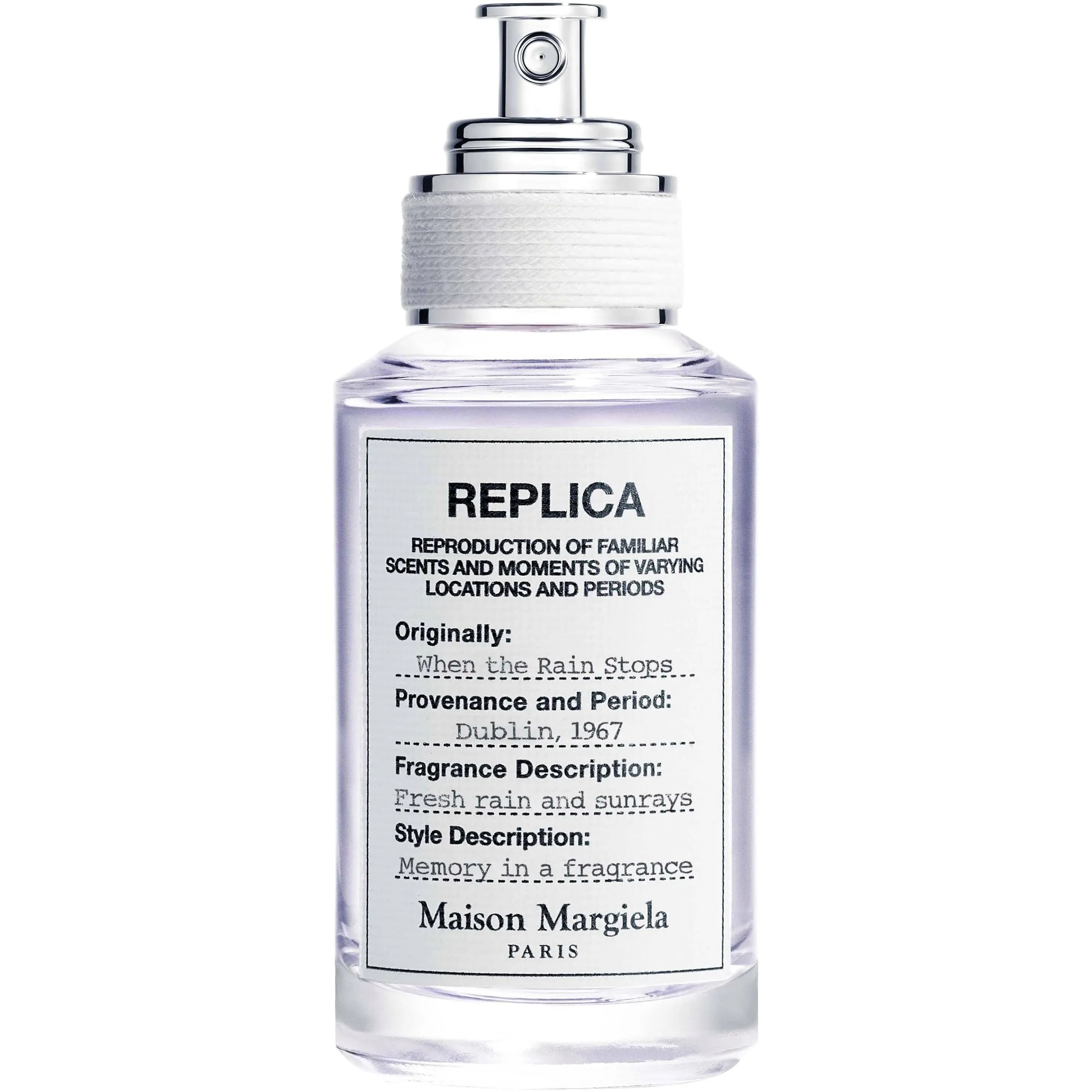 Replica When The Rain Stops Eau De Toilette Spray By Maison Margiela