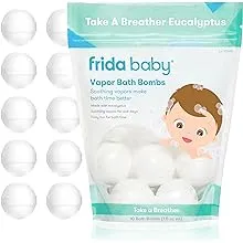 Frida Baby Natural Vapor Bath Bombs, 10 Count