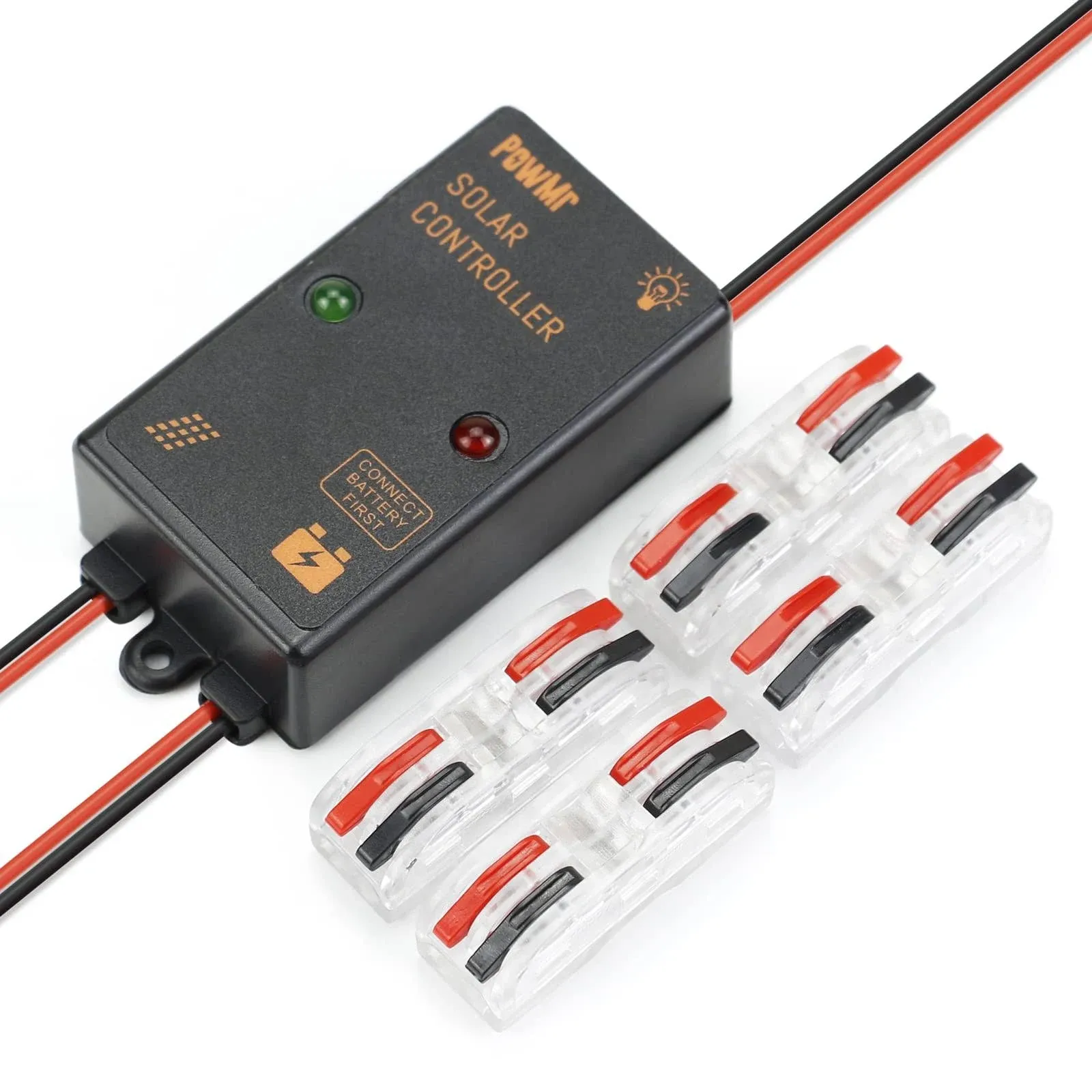 5A Waterproof Solar Charge Controller 6V/12V Auto, 5 amp Solar Pl Charging