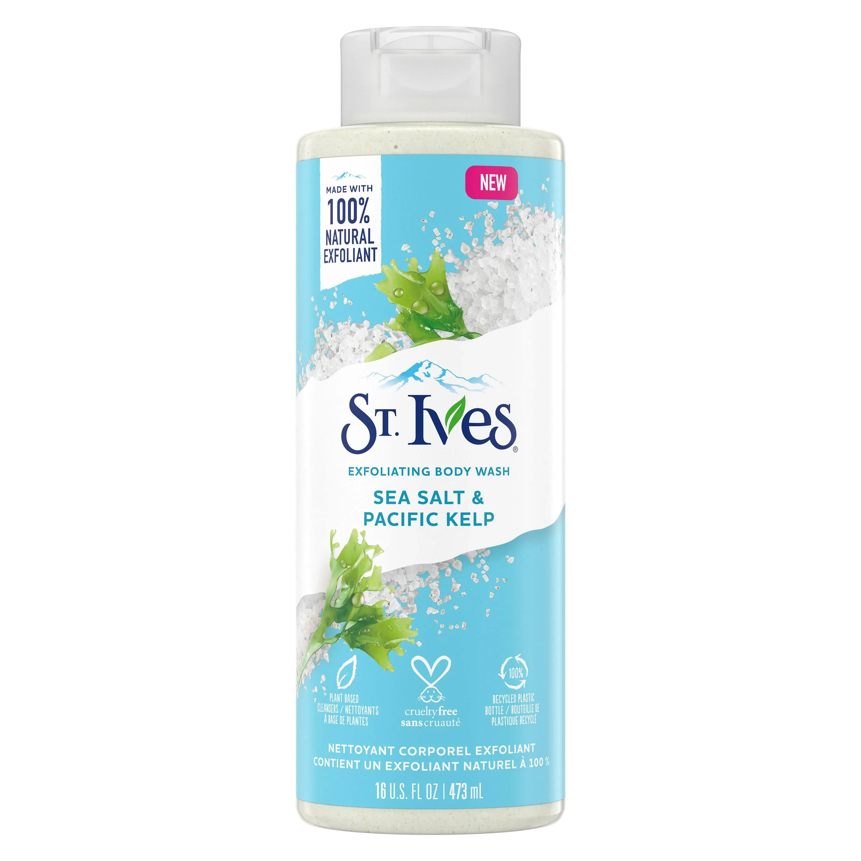 St. Ives Sea Salt Pacific Kelp Exfoliating Body Wash