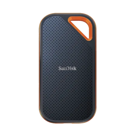 SanDisk - Extreme Pro Portable 1TB External USB-C NVMe SSD - Black
