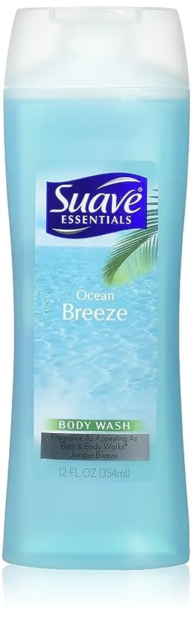 Suave Essentials Body Wash Ocean Breeze 12 Ounces