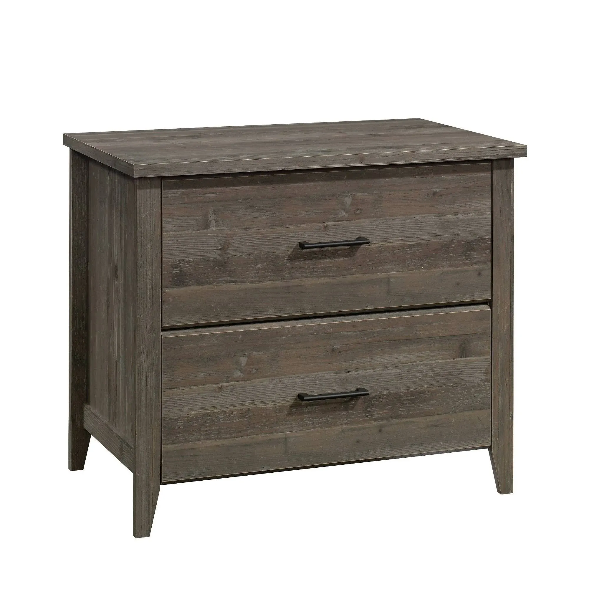 Sauder Summit Station 2-Drawer Lateral File Cabinet in Pebble Pine, Pebble Pine Finish
