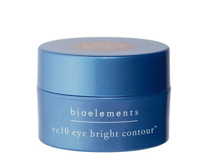 Bioelements vc10 Eye Bright Contour - 0.5 fl oz - Clinical Eye Creme with Triple-Sourced Antioxidant 10% Vitamin C - Targets All Signs of Eye Aging - Vegan, Gluten Free - Never Tested on Animals