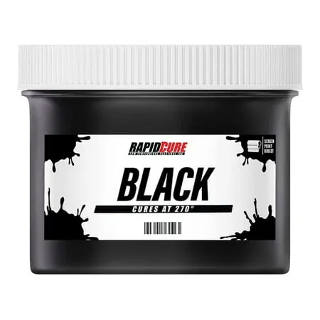 Rapid Cure® Black Screen Printing Ink (Quart - 32oz.) - Plastisol Ink for Scr...