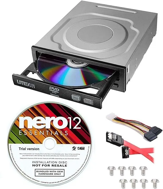 Unidad Optica Interna De Dvd+/-rw 24X Sata Ihas124 -14