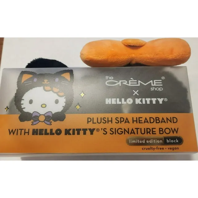 Hello Kitty Plush Spa Headband with Signature Bow