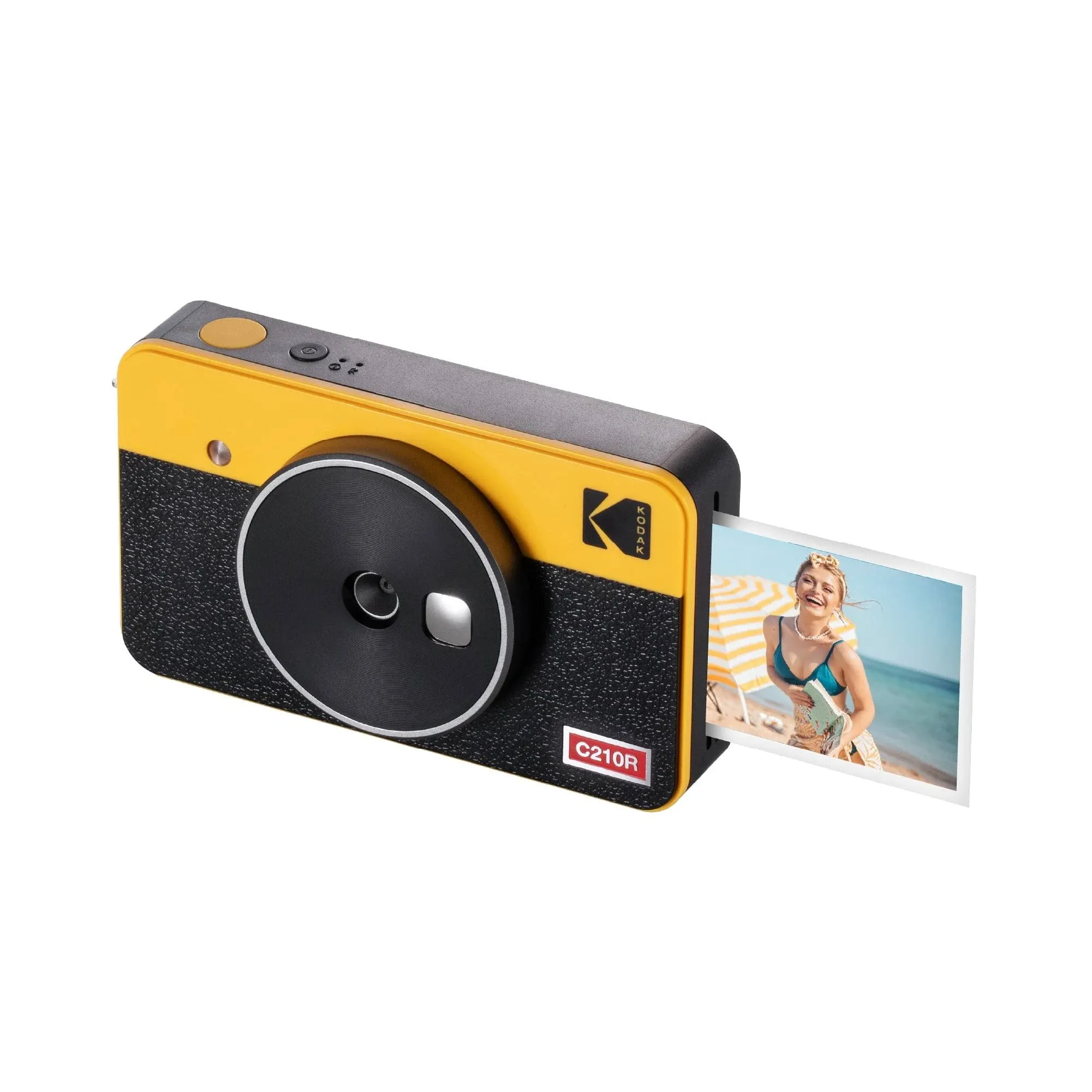 Kodak Mini Shot 2 Retro Portable Wireless Instant Camera & Photo, Yellow