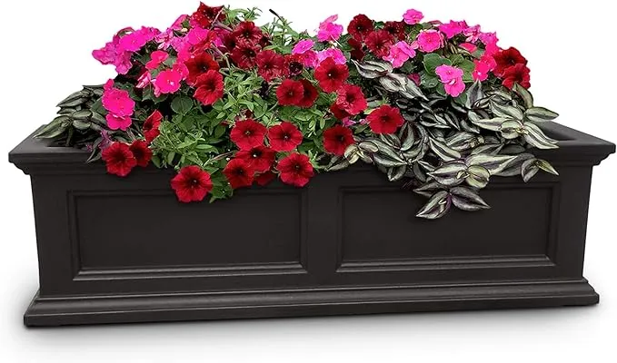 Mayne Fairfield Window Box 3 ft White 3 ft