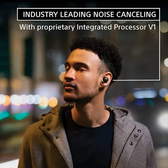 Sony WF-1000XM4 Noise Cancelling In-Ear Headphones - Silver