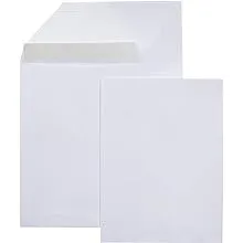 Basics Catalog Mailing Envelopes, Peel & Seal, 9x12 Inch, 100-Pack, White