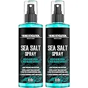 Viking Revolution Sea Salt Spray for Hair Men - Hair Texturizing Spray with K...
