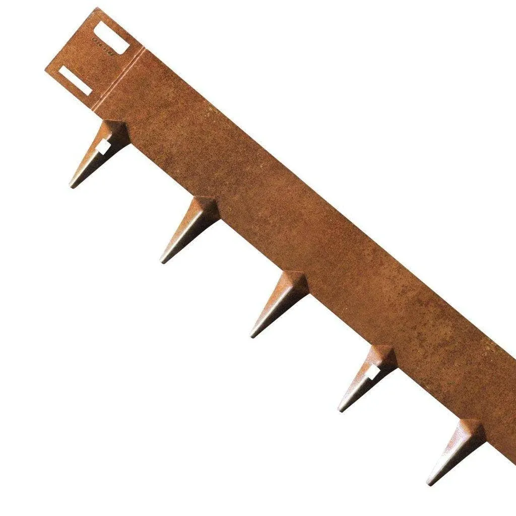 Core Edge Flexible Steel Lawn Edging Corten -Henderson Garden Supply, 4" Corten (100mm)