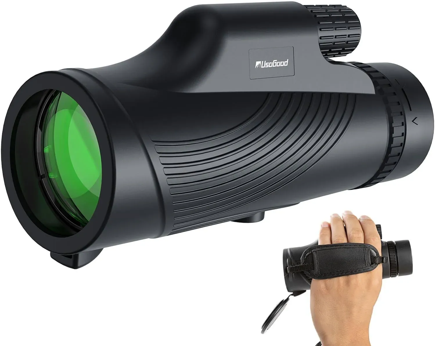 Monocular Telescope , 10x42 Monoculars for Adults, Usogood Compact Portable ...