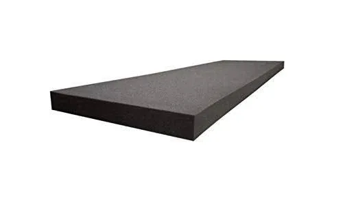 Aktrading CO H X 72" L CertiPUR-US Certified Rubber Foam Sheet Cushion
