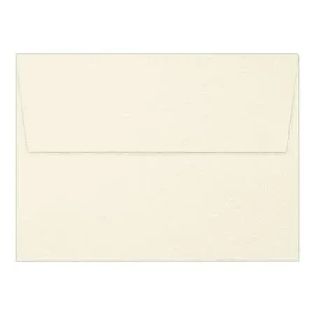 LUXPaper A7 Invitation Envelopes | Peel & Press | 5 1/4" x 7 1/4" | Natural Linen | 80lb. Text | 50 Qty