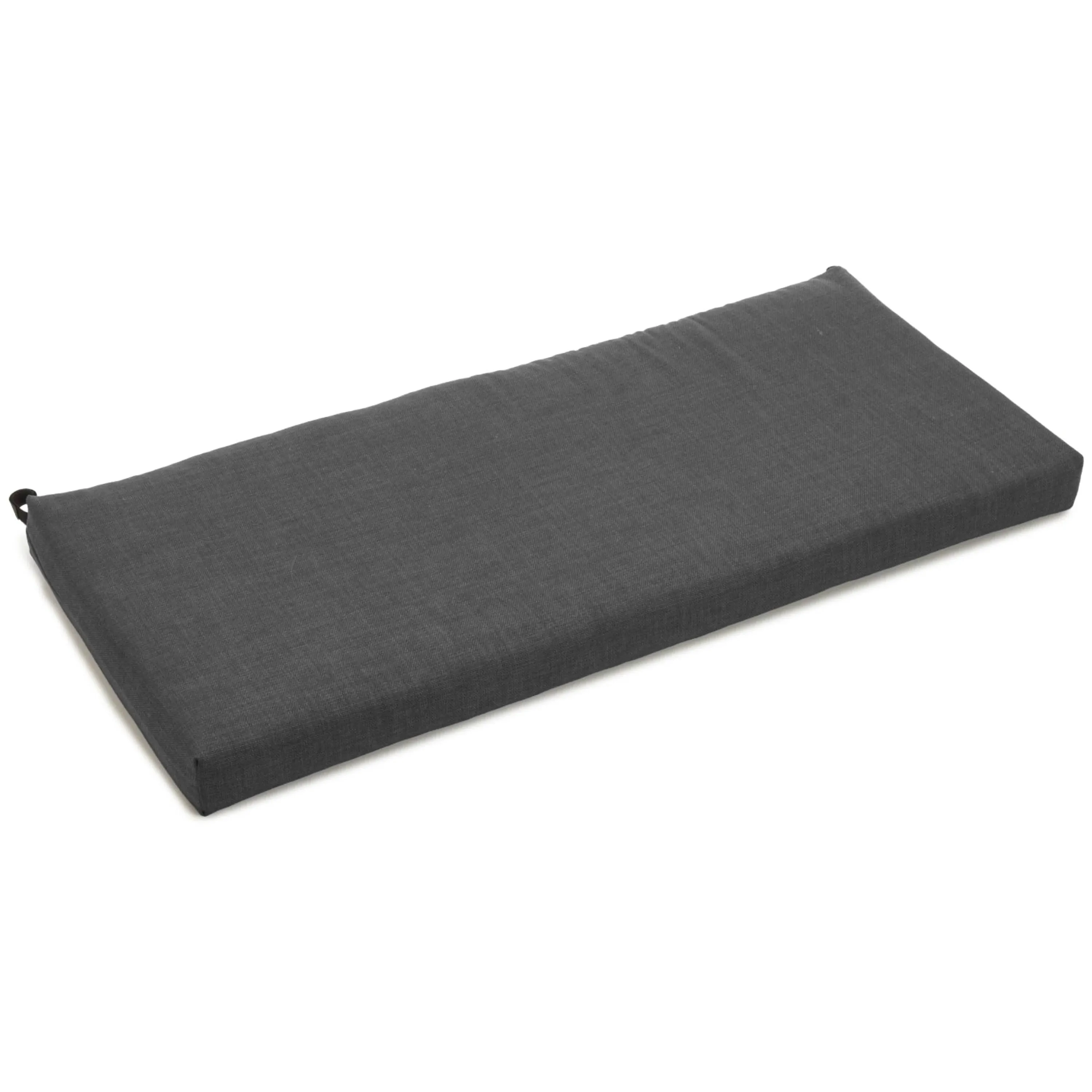 Oakestry 42-inch Solid All-Weather Bench Cushion Cool Grey