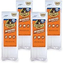 Gorilla 25 Count Mini Hot Glue Sticks 8"