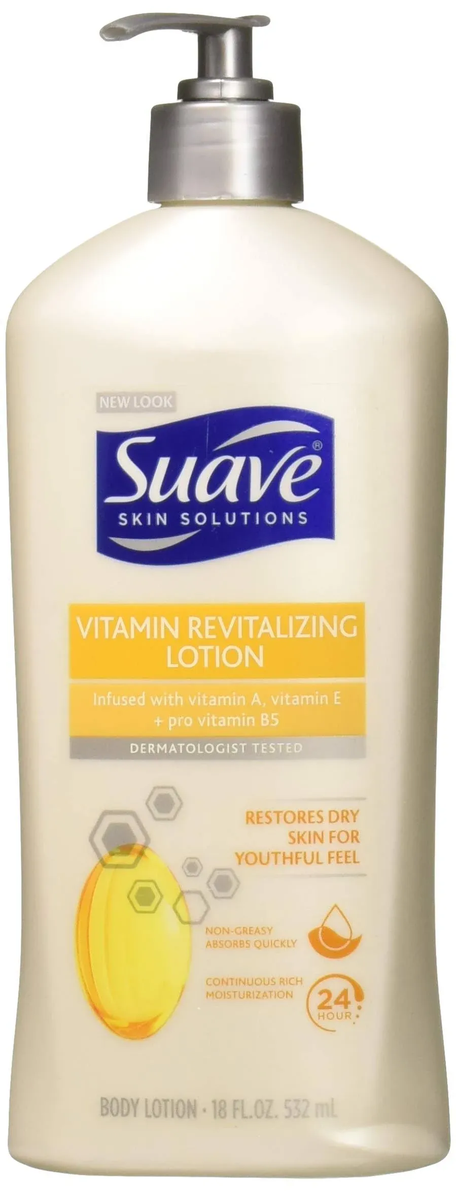SUAVE REVITALIZING LOTION WITH VITAMIN E 18OZ