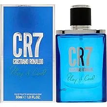 Cristiano Ronaldo CR7 Play It Cool - Mezcla cรญtricos brillantes y notas aromรกticas de Fougere - Fresco, vigorizante y sensual - Lo suficientemente ligero para el uso diario - Fragancia masculina - 1