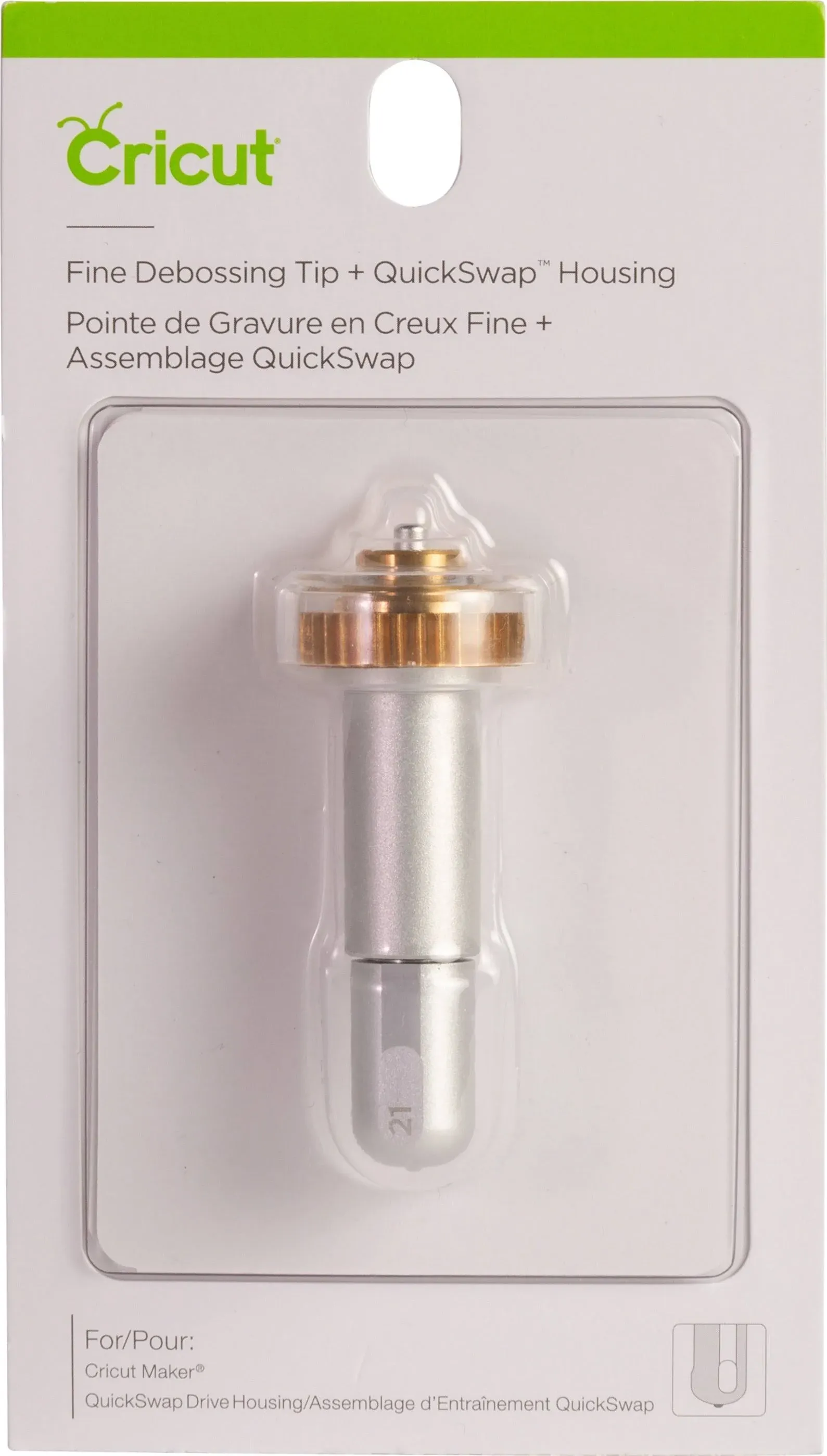 Cricut Fine Debossing Tip - QuickSwap Housing