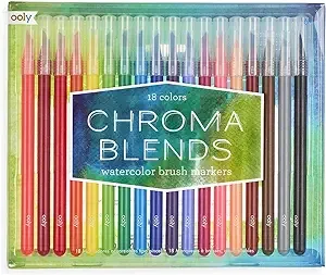Ooly - Chroma Blends Watercolor Brush Markers