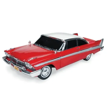 Autoworld 1958 Plymouth Fury Partially Restored Version 'Christine' Diecast Model Car