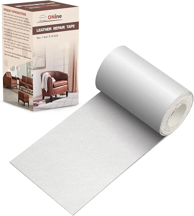 Kit de Reparacion de Cuero Para Muebles Parche de Reparacion de Cinta de Cuero
