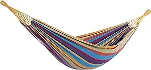 Vivere BRAZ234 Hammock, Double, Blue Lagoon