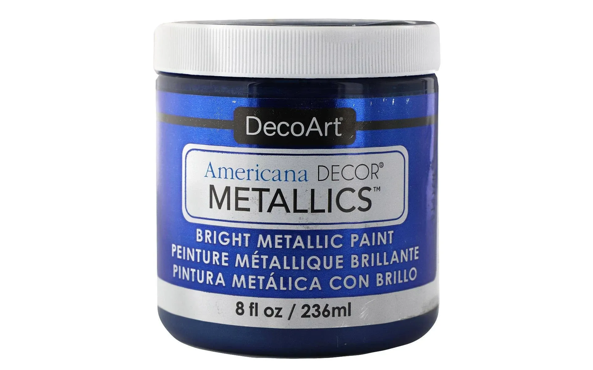DecoArt Americana Decor Metallics - Deep Sapphire 8 oz.