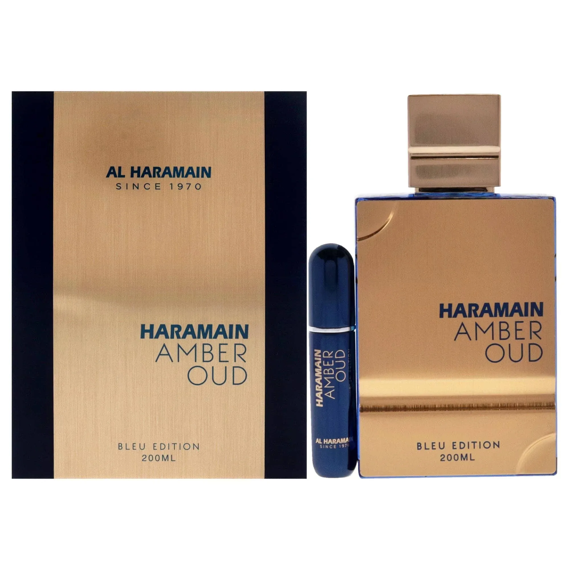 Al Haramain | Mens Amber Oud Blue EDP Spray 6.7 oz Fragrances 6291106812787 | Realry