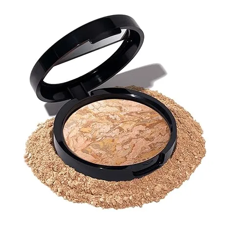 Laura Geller New York Baked Balance-N-Glow Powder Foundation, Illuminating Light, 0.28 oz