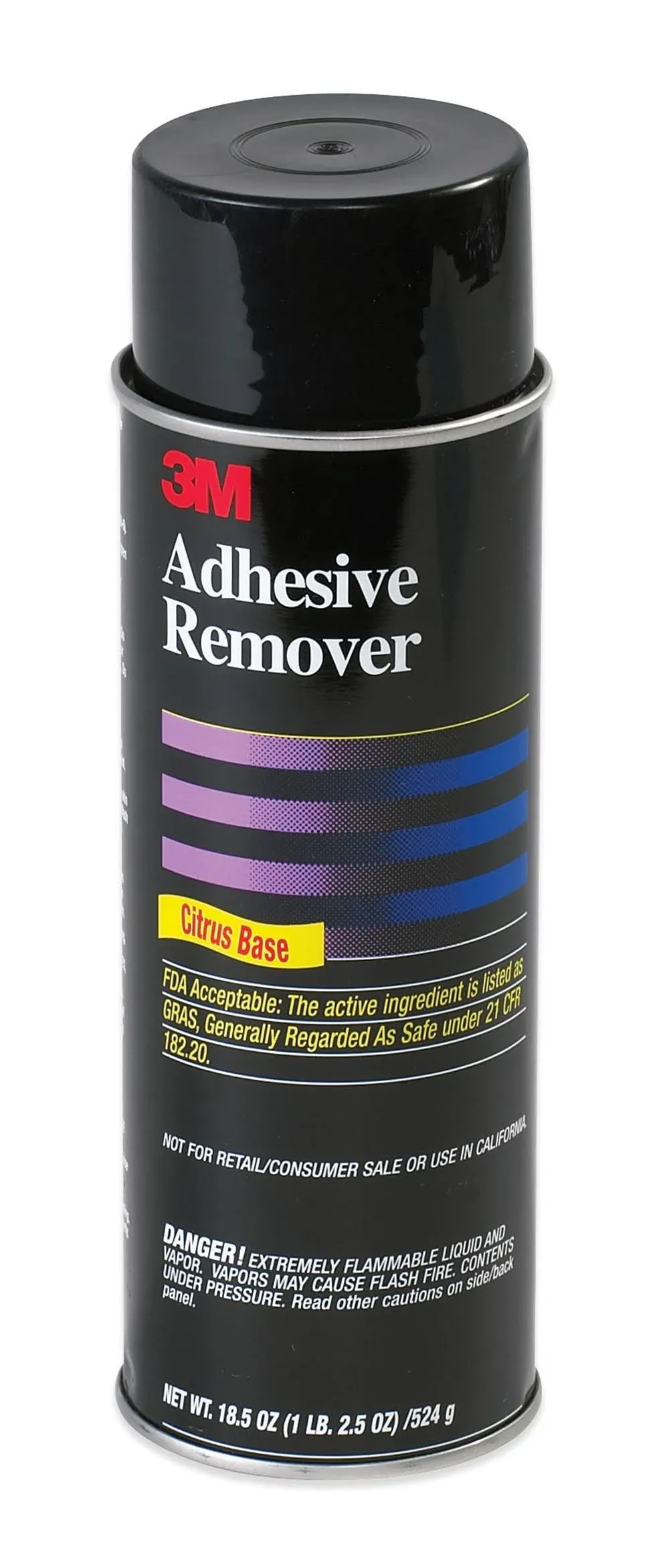 3M 6041 Adhesive Remover - Spray 24 oz Aerosol Can - 18.5 oz Net Weight - 49048