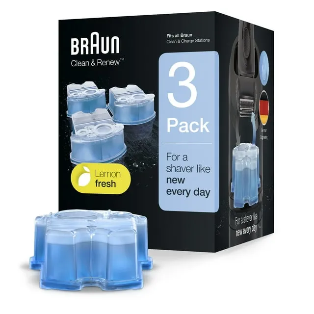 Braun Clean & Renew Refill Cartridges