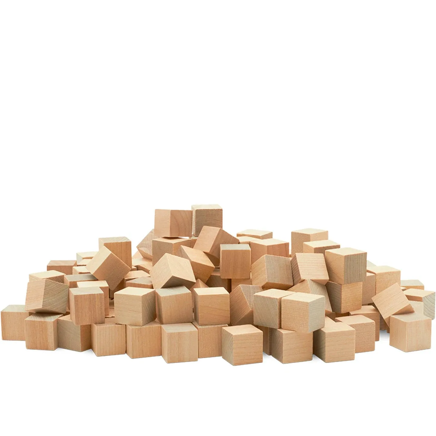 Unfinished Wooden Blocks 3/4 inch, Pack of 3500 Small Wood Cubes for Crafts and DIY Home Dcor, by Woodpeckers