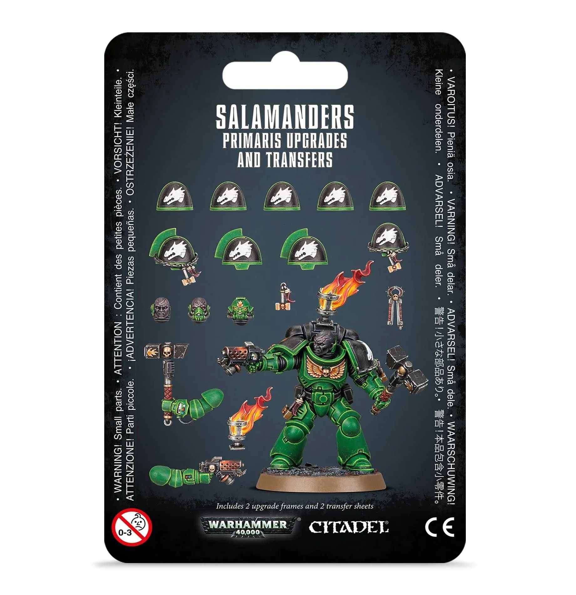Salamanders Primaris Upgrades and Transfers - Warhammer 40k - Brand New! 55-16C