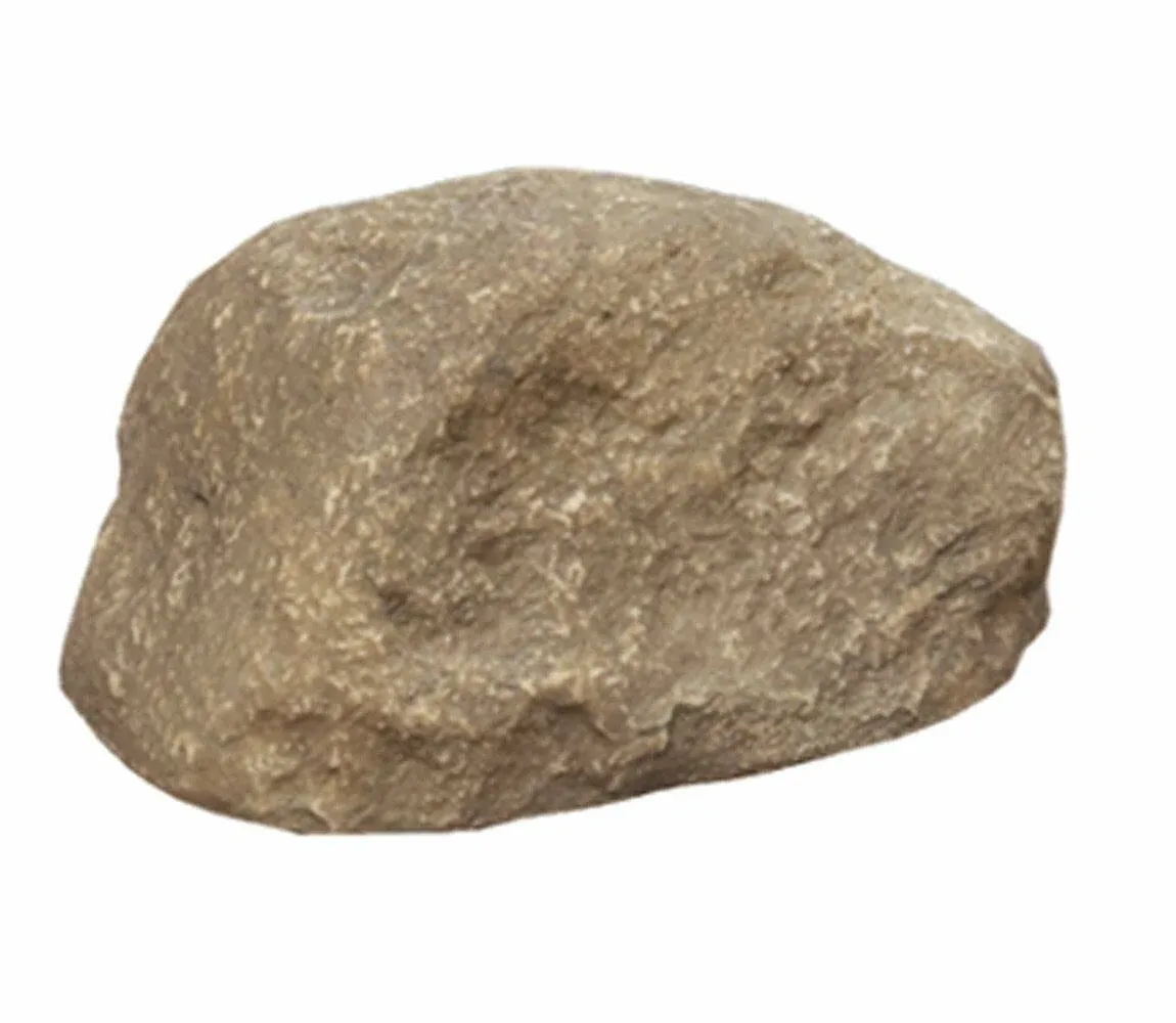 Outdoor Essentials Outdoor Faux Rock Cover - for Landscaping, Yard Décor, & Gardens - Water-Proof, Lightweight, Wind-Resistant, Grey, Small