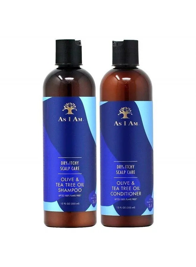 As I Am Dry & Itchy Scalp Care Shampoo and Conditioner 12oz
