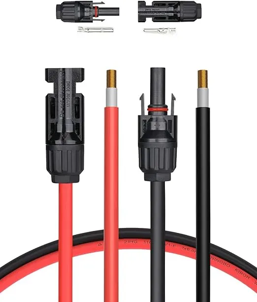 BougeRV Solar Extension Cable with Extra Free Connectors