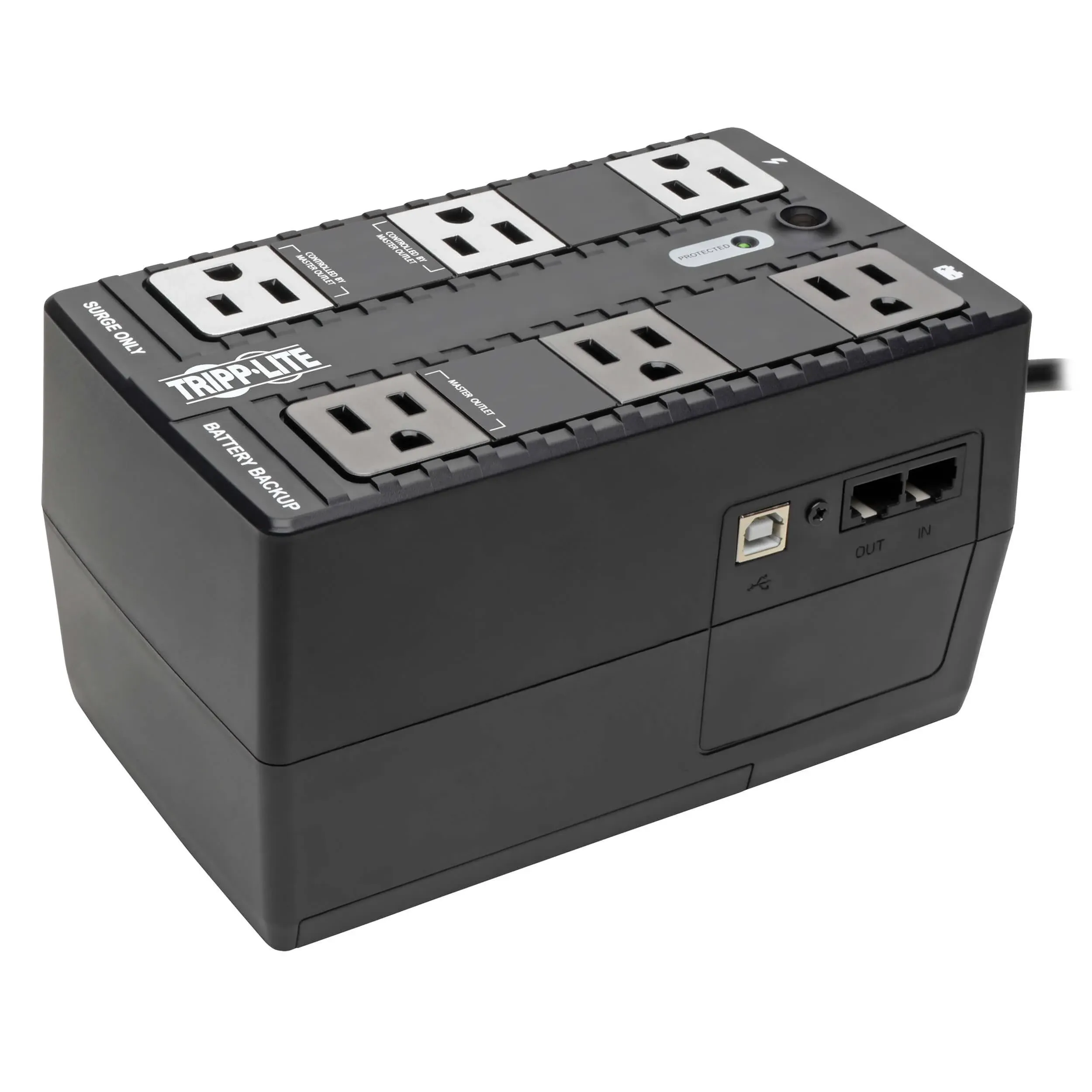 Tripp Lite ECO350UPS: Eco Series Energy-Saving Standby Ups, 6 Outlets,