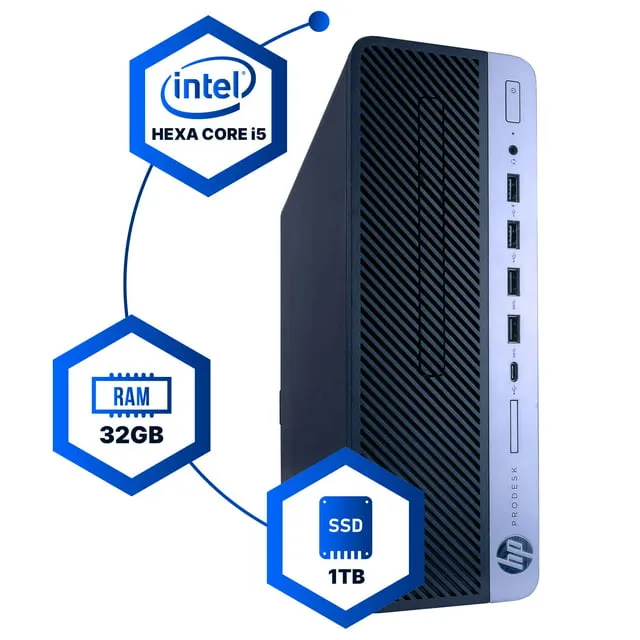 HP ProDesk 600g4 Desktop Computer