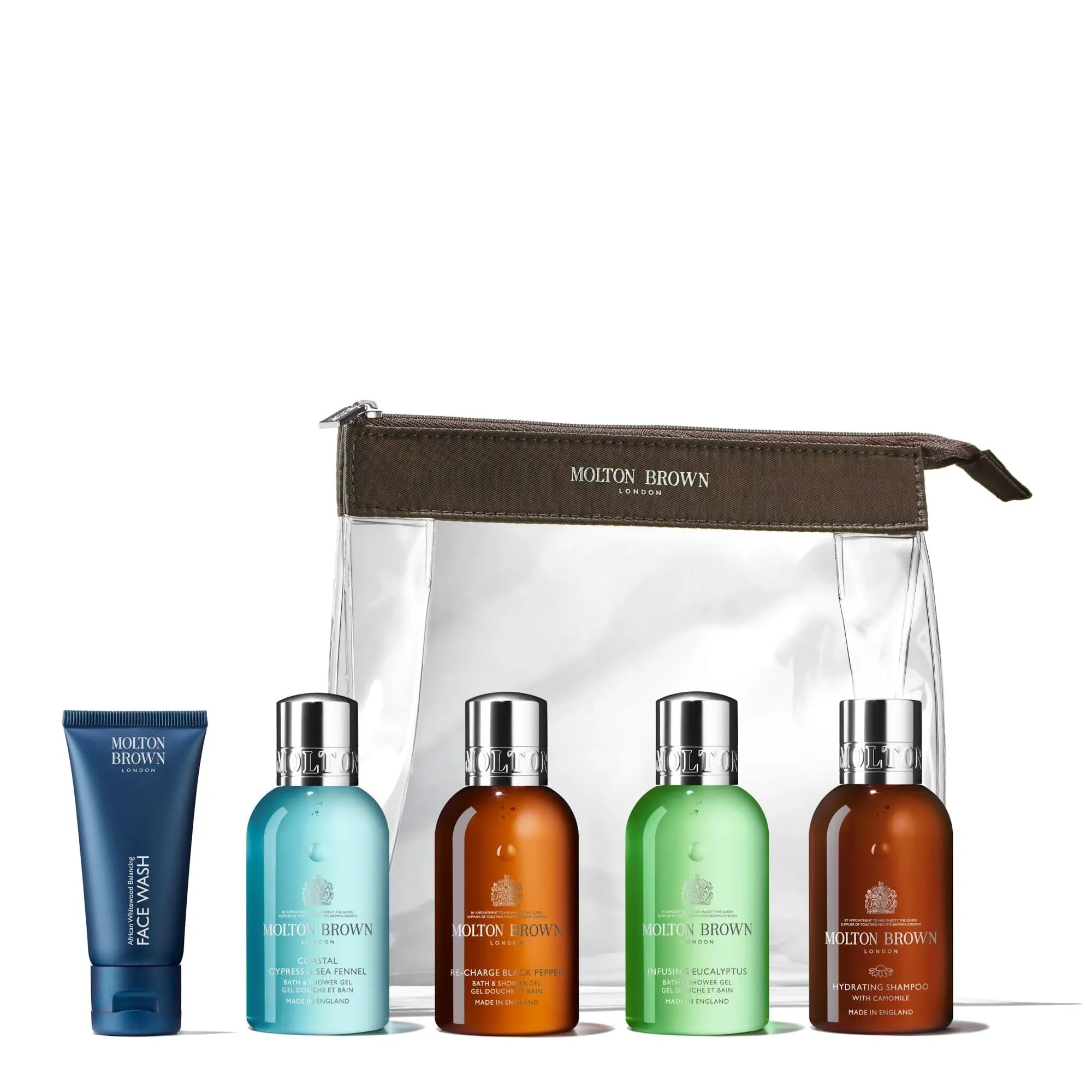 The Refreshed Adventurer Body & Hair Carry-On Bag Premium Beauty Gel Cypress