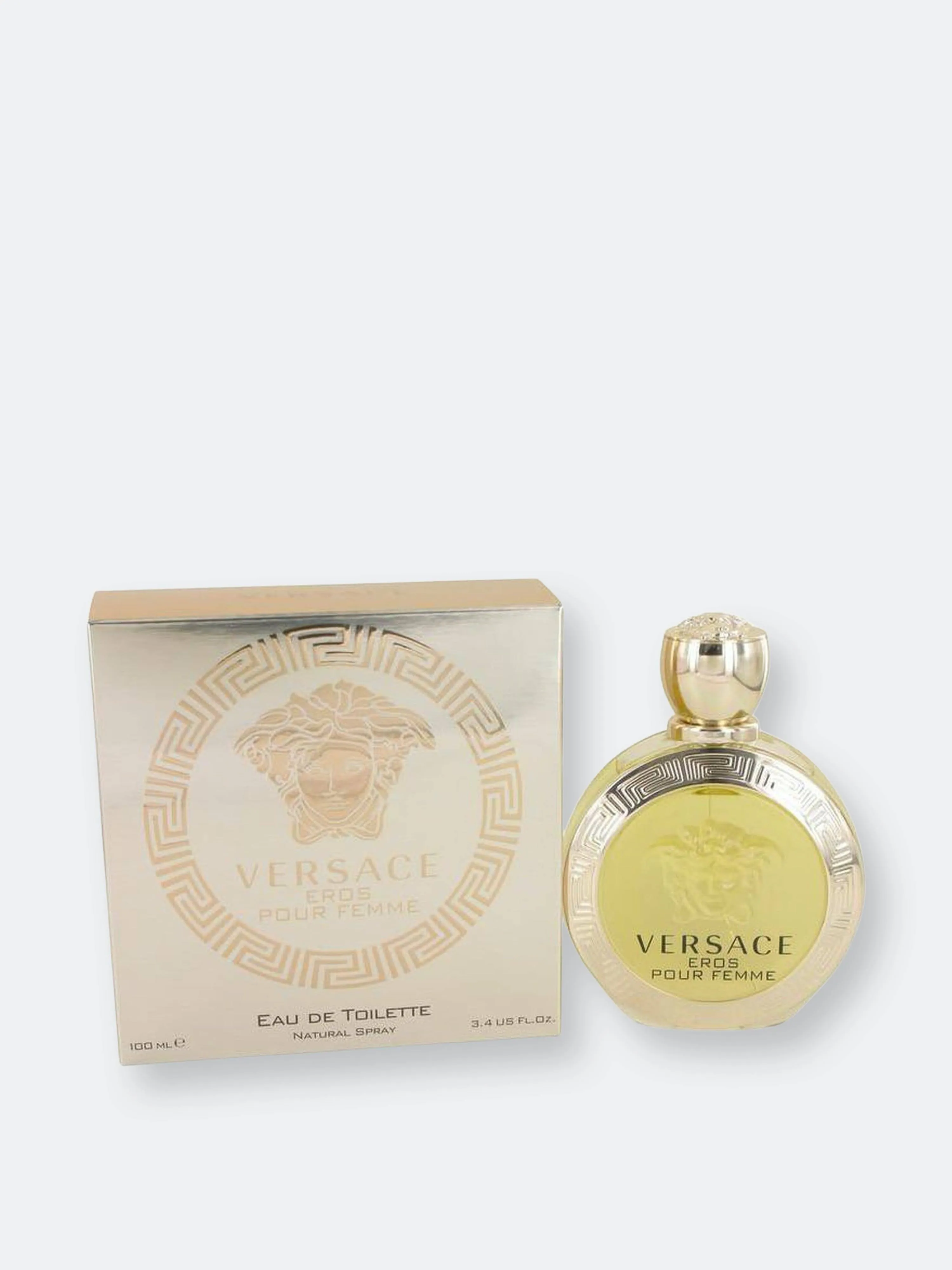 "Versace Eros For Her Eau de Toilette Women's Perfume/Cologne For Women Eau de Toilette 3.4 oz/ Gift Set 3.4 oz Edt"