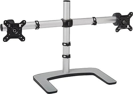 Atdec Visidec VFS-DH Dual Monitor Stand - Horizontal Freestanding desk mount