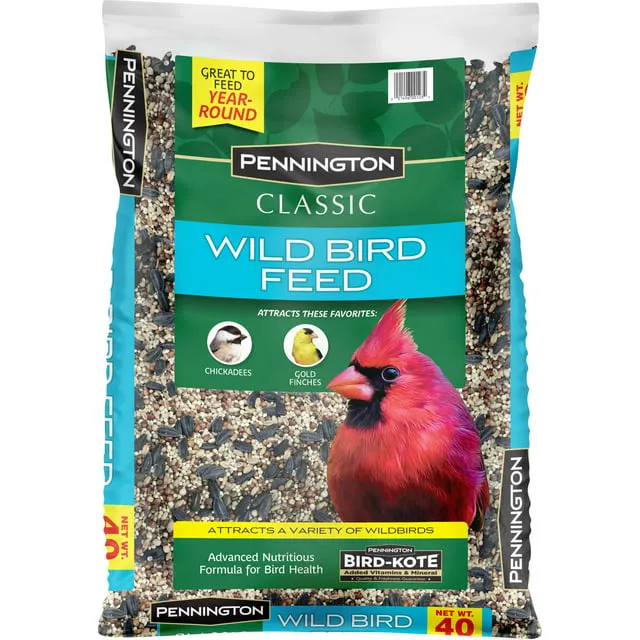 Pennington Classic Wild Bird Feed and Seed, 40 lbs