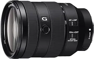 Sony - Fe 24-105mm F4 G OSS Standard Zoom Lens for Sony E-Mount Cameras - Black