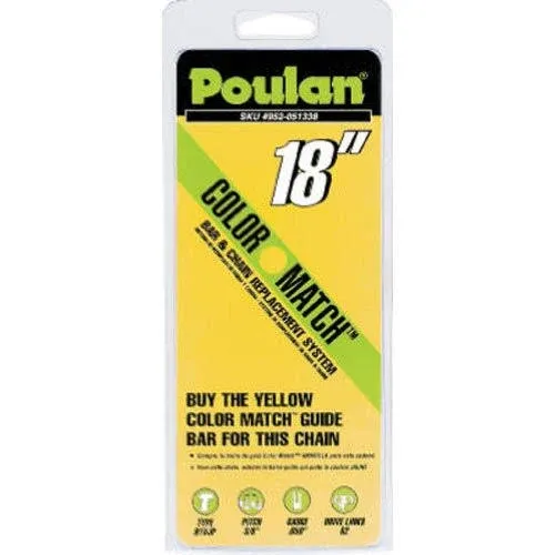Poulan 18 inch Replacement Chainsaw Chain